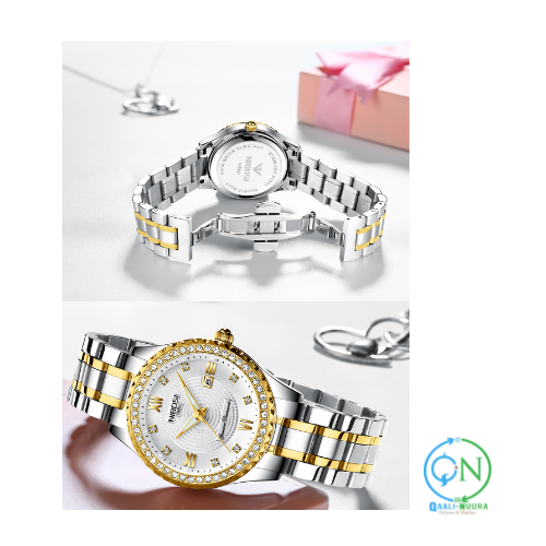 Nibosi Woman Quartz Watch Waterproof - Saacad Dumar - Image 2