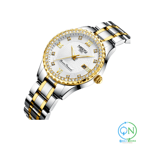 Nibosi Woman Quartz Watch Waterproof - Saacad Dumar