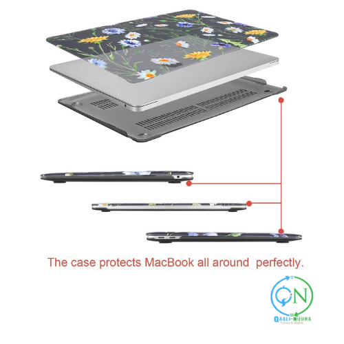 MacBook Air 13 inch Case 2020 2019 2018 Release A2337 M1 A2179 A1932 Retina, Plastic Hard Shell & Keyboard Cover & Screen Protector Only Compatible with MacBook Air 13 - Image 3